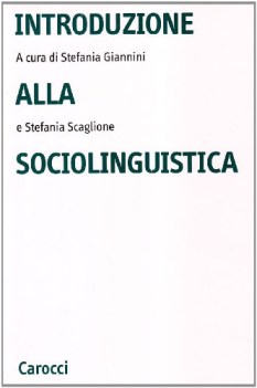 introduzione alla sociolinguistica