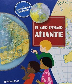 mio primo atlante + mappamondo