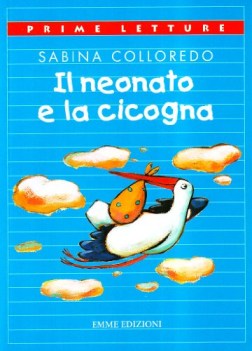 neonato e la cicogna