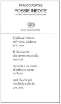 poesie inedite (mengaldo cur.)