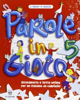 parole in gioco x 5 elem. libri vacanze