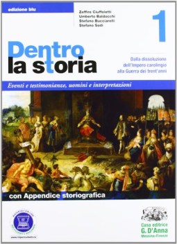 dentro la storia 1 edizione blu
