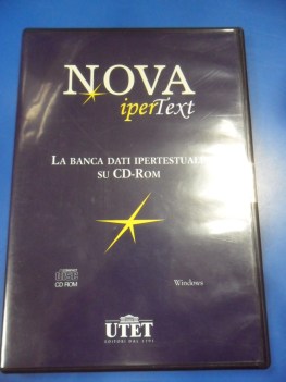 nova ipertext banca dati ipertestuale su cd-rom enciclopedia per pc