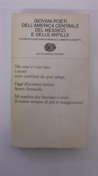 giovani poeti dellamerica centrale del messico e delle antille