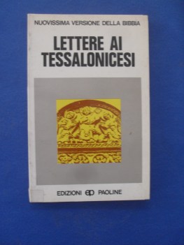 lettere ai tessalonicesi nuovissima versione della bibbia n 38