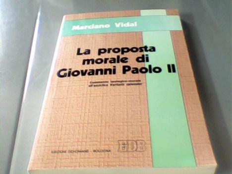 proposta morale di giovanni paolo II