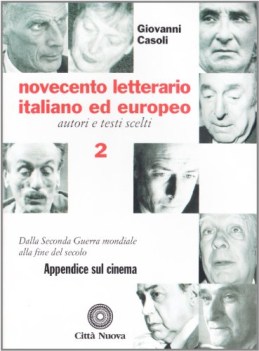 novecento lettarario italiano ed europeo vol.2