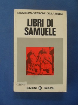 libri di samuele nuovissima versione della bibbia