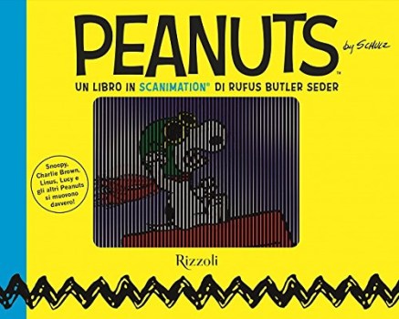 peanuts un libro in scanimation
