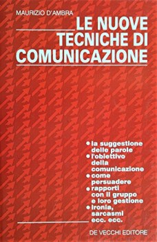 nuove tecniche di comunicazione