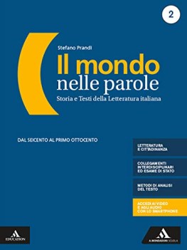 mondo nelle parole volume 2  mappe 2 per le scuole superiori co