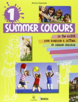 summer colours 1 +cd inglese, antol.e lett.