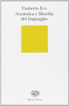 semiotica e filosofia del linguaggio
