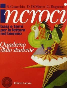 incroci +quaderno antologia x bn ip
