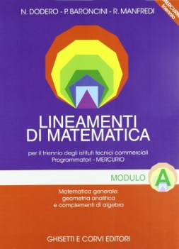 lineamenti di matematica A x tr.itc merc
