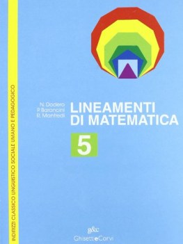 lineamenti di matematica 5 x bn tr.uman.