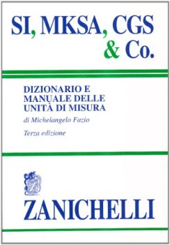 dizionario e manuale unita di misura