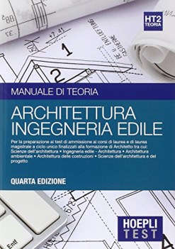 hoepli test 2 ARCHITETTURA teoria