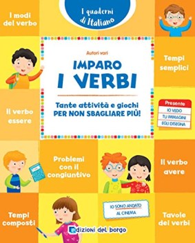 imparo i verbi tante attivita\' e giochi per non sbagliare piu\'