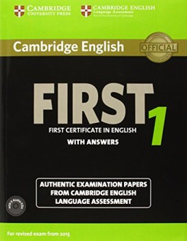 first certificate in engl.upd.1 pack inglese, grammatica