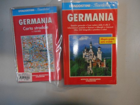 germania guida con carta stradale baedeker