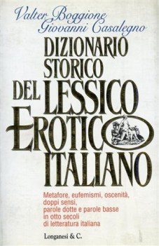dizionario storico del lessico erotico italiano