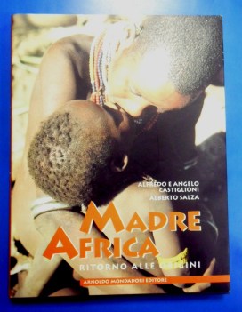 Madre africa. Ritorno alle origini. Fotografico a colori grande formato