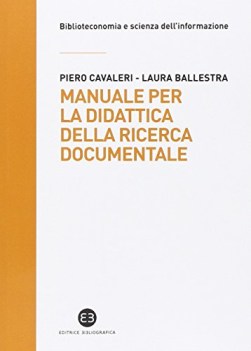 manuale per la didattica della ricerca documentale