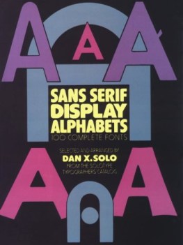 sans serif display alphabets 100 complete fonts
