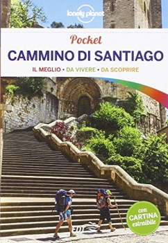 cammino di santiago con cartina