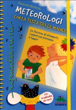 meteorologi con la testa tra le nuvole