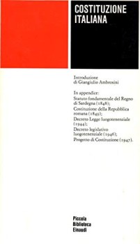 costituzione italiana