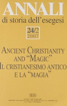 annali di storia dell\'esegesi 24 / 2