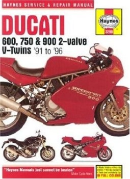 ducati 600, 750 &amp; 900 2-valve v-twins \'91 to \'96
