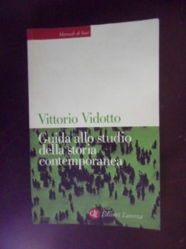guida allo studio della storia contemporanea
