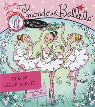 mondo del balletto stelle sulle punte scarpette rosa